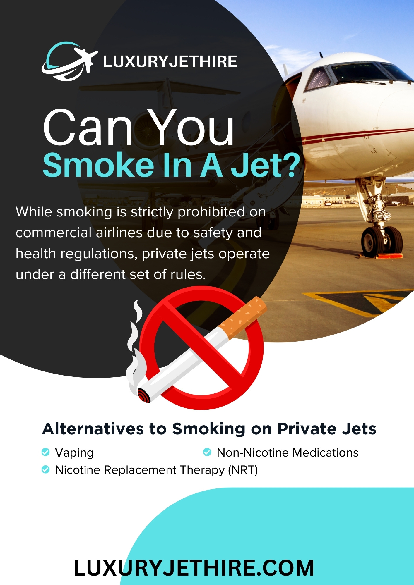 Can You Smoke in a Private Jet?